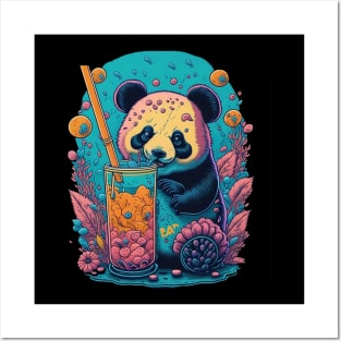 Panda Magic - Captivating Wildlife Design Posters and Art